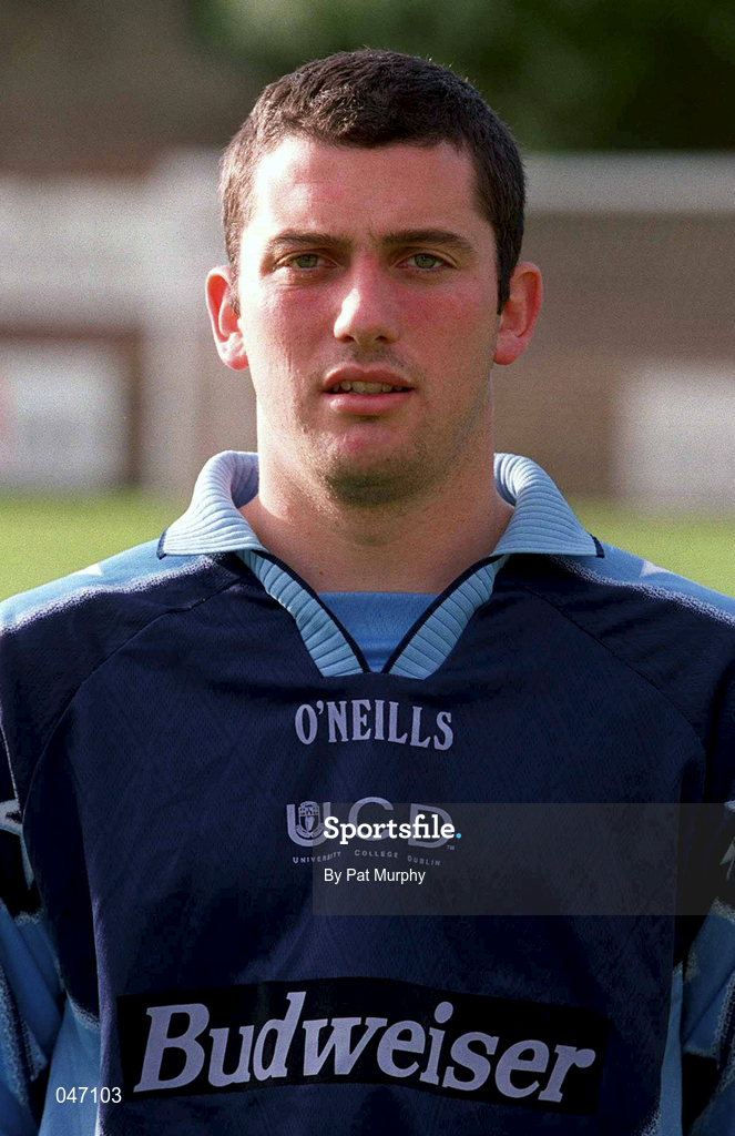 10 September 2000; Robert McAuley of UCD during the Eircom League Premier Division match between UCD and Finn Harps at Belfield Park in Dublin. Photo by Pat Murphy/Sportsfile