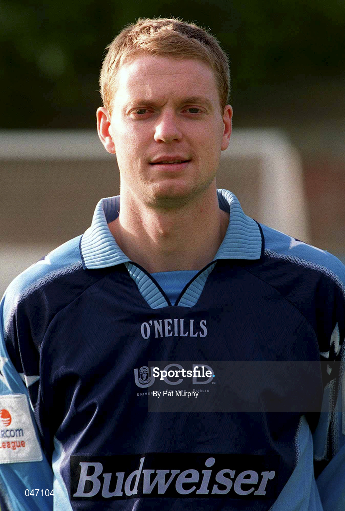 10 September 2000; Tony McDonnell of UCD during the Eircom League Premier Division match between UCD and Finn Harps at Belfield Park in Dublin. Photo by Pat Murphy/Sportsfile