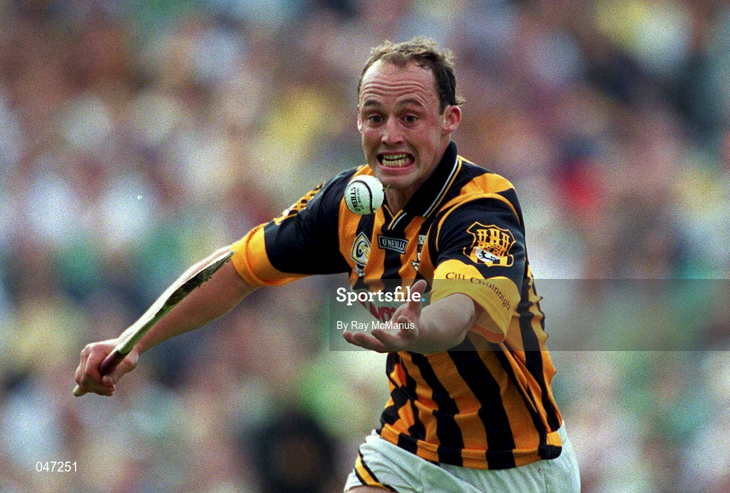 10 September 2000; Andy Comerford of Kilkenny during the All-Ireland Senior Hurling Championship Final match between Kilkenny and Offaly at Croke Park in Dublin. Photo by Ray McManus/Sportsfile