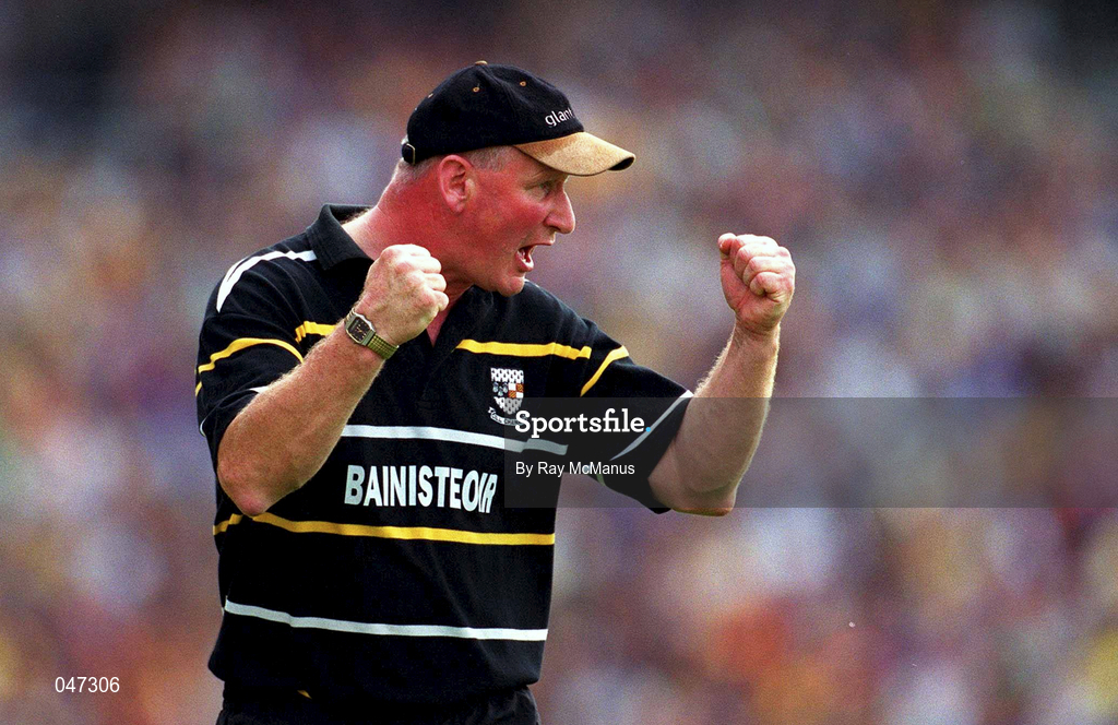 10 September 2000; Kilkenny manager Brian Cody during the All-Ireland Senior Hurling Championship Final match between Kilkenny and Offaly at Croke Park in Dublin. Photo by Ray McManus/Sportsfile