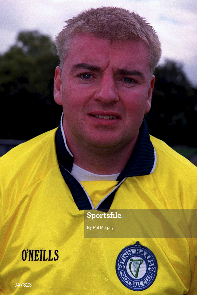 10 September 2000; Gavin Dykes of Finn Harps ahead of the Eircom League Premier Division match between UCD and Finn Harps at Belfield Park in Dublin. Photo by Pat Murphy/Sportsfile