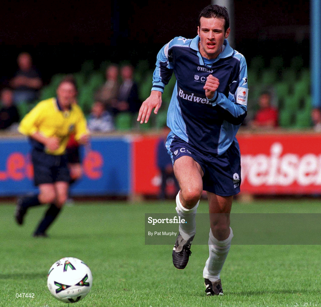 10 September 2000; Ciaran Martyn of UCD during the Eircom League Premier Division match between UCD and Finn Harps at Belfield Park in Dublin. Photo by Pat Murphy/Sportsfile