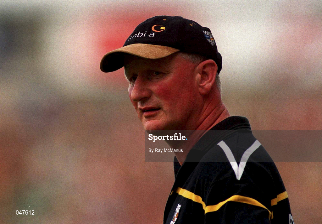 10 September 2000; Kilkenny manager Brian Cody during the All-Ireland Senior Hurling Championship Final match between Kilkenny and Offaly at Croke Park in Dublin. Photo by Ray McManus/Sportsfile