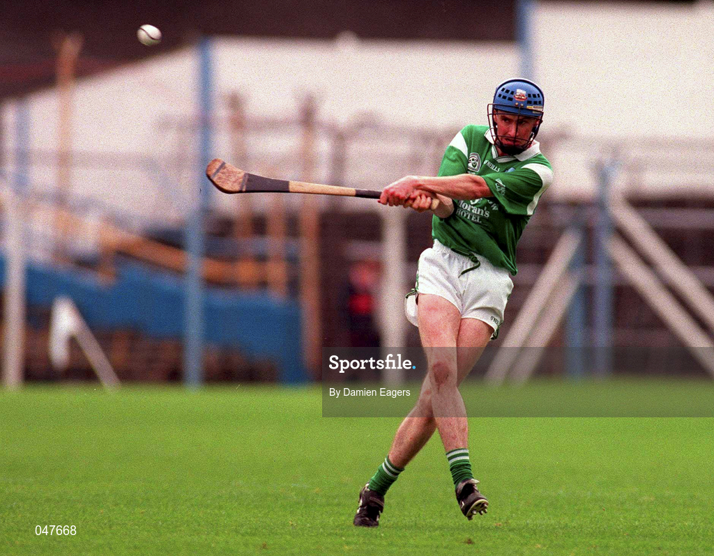 17 September 2000; Paul O'Grady of Limerick during the All Ireland Under-21 Hurling Championship Final match between Galway and Limerick at Semple Stadium in Thurles, Tipperary. Photo by Damien Eagers/Sportsfile