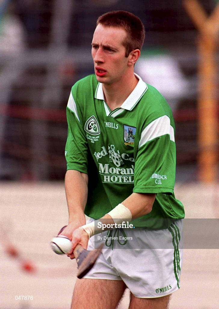 17 September 2000; Sean O'Connor of Limerick during the All Ireland Under-21 Hurling Championship Final match between Galway and Limerick at Semple Stadium in Thurles, Tipperary. Photo by Damien Eagers/Sportsfile