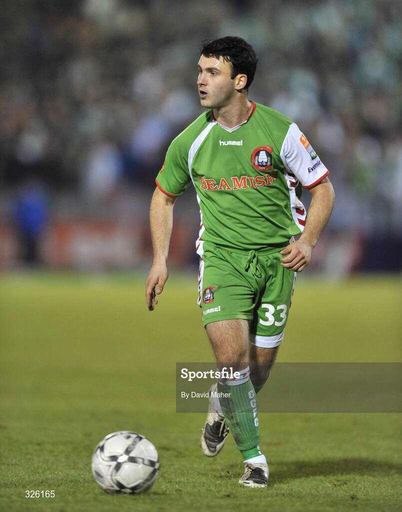 1 November 2008; Danny Murphy, Cork City. Setanta Sports Cup Final, Cork City v Glentoran, Turners Cross, Cork. Picture credit: David Maher / SPORTSFILE