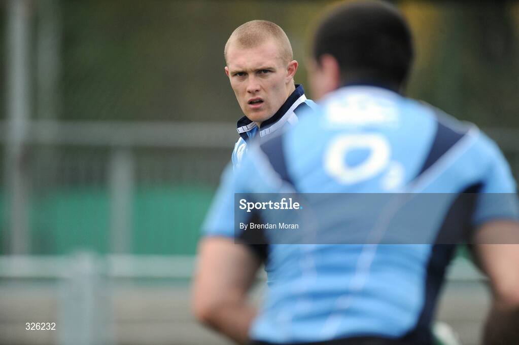 4 November 2008; Keith Earls in action during Ireland Rugby Squad Training. Donnybrook Stadium, Donnybrook, Dublin. Picture credit: Brendan Moran / SPORTSFILE