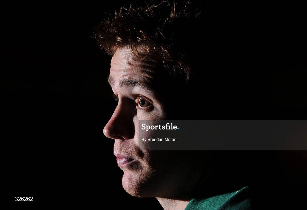 4 November 2008; Scrum-half Eoin Reddan during an Ireland Rugby Media Conference. Fitzpatrick's Castle Hotel, Killiney, Dublin. Picture credit: Brendan Moran / SPORTSFILE