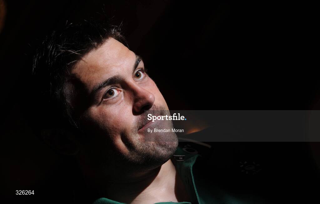 4 November 2008; Prop Tony Buckley during an Ireland Rugby Media Conference. Fitzpatrick's Castle Hotel, Killiney, Dublin. Picture credit: Brendan Moran / SPORTSFILE