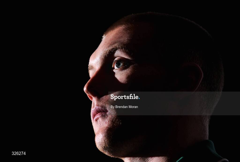 4 November 2008; Keith Earls, who earns his first full cap on Saturday next at full-back, during an Ireland Rugby Media Conference. Fitzpatrick's Castle Hotel, Killiney, Dublin. Picture credit: Brendan Moran / SPORTSFILE