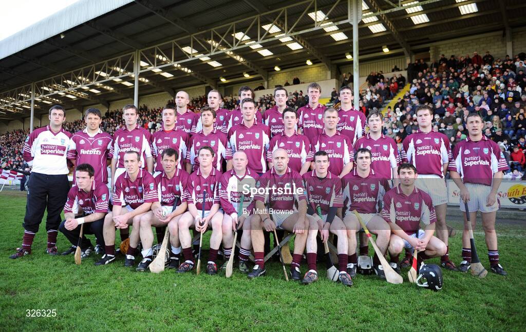 2 November 2008; The St Martin's squad. Wexford Senior Hurling Final, Oulart the Ballagh v St Martin's, Wexford Park, Wexford. Picture credit: Matt Browne / SPORTSFILE