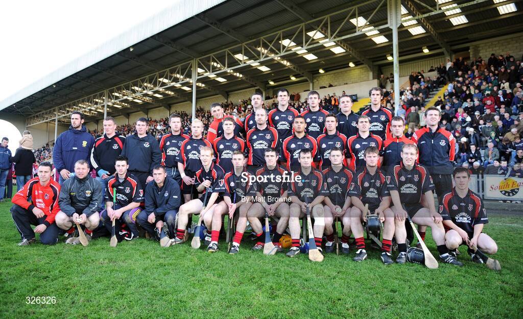 2 November 2008; The Oulart the Ballagh squad. Wexford Senior Hurling Final, Oulart the Ballagh v St Martin's, Wexford Park, Wexford. Picture credit: Matt Browne / SPORTSFILE