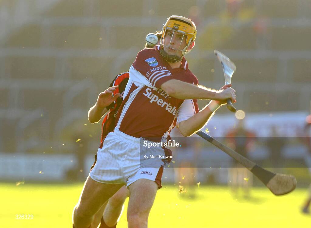 2 November 2008; Eoin Quigley, St Martin's. Wexford Senior Hurling Final, Oulart the Ballagh v St Martin's, Wexford Park, Wexford. Picture credit: Matt Browne / SPORTSFILE