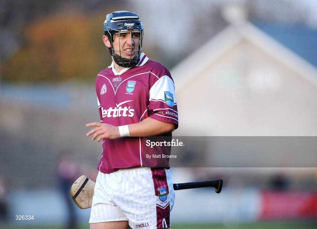 2 November 2008; Ciaran Lyng, St Martin's. Wexford Senior Hurling Final, Oulart the Ballagh v St Martin's, Wexford Park, Wexford. Picture credit: Matt Browne / SPORTSFILE