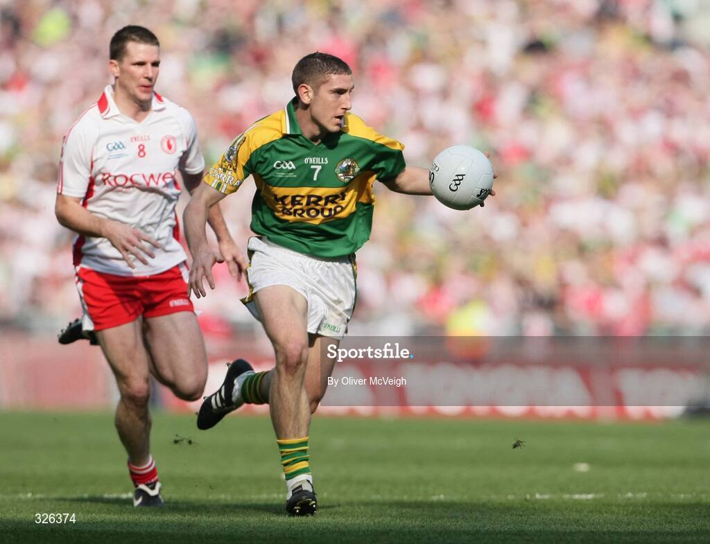 21 September 2008; Killian Young, Kerry. GAA Football All-Ireland Senior Championship Final, Kerry v Tyrone, Croke Park, Dublin. Picture credit: Oliver McVeigh / SPORTSFILE