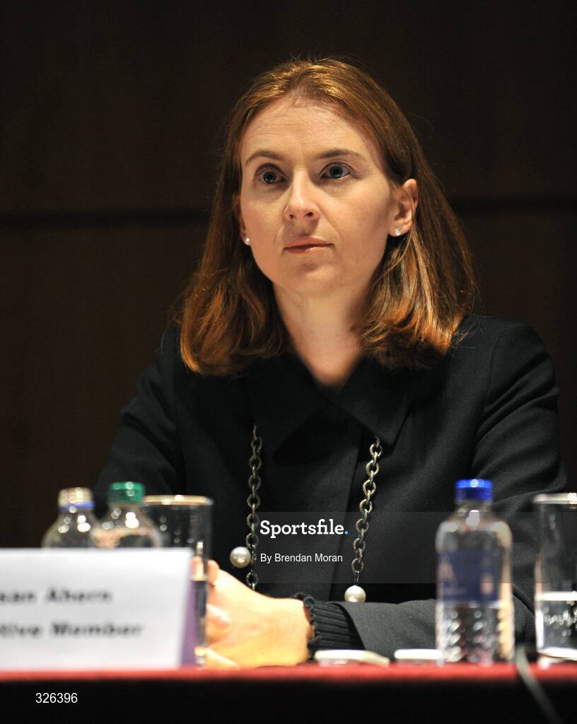31 October 2008; Susan Aherne, Executive Member of the Olympic Council of Ireland, during an Extraordinary General Meeting of the Olympic Council of Ireland. Croke Park, Dublin. Picture credit: Brendan Moran / SPORTSFILE
