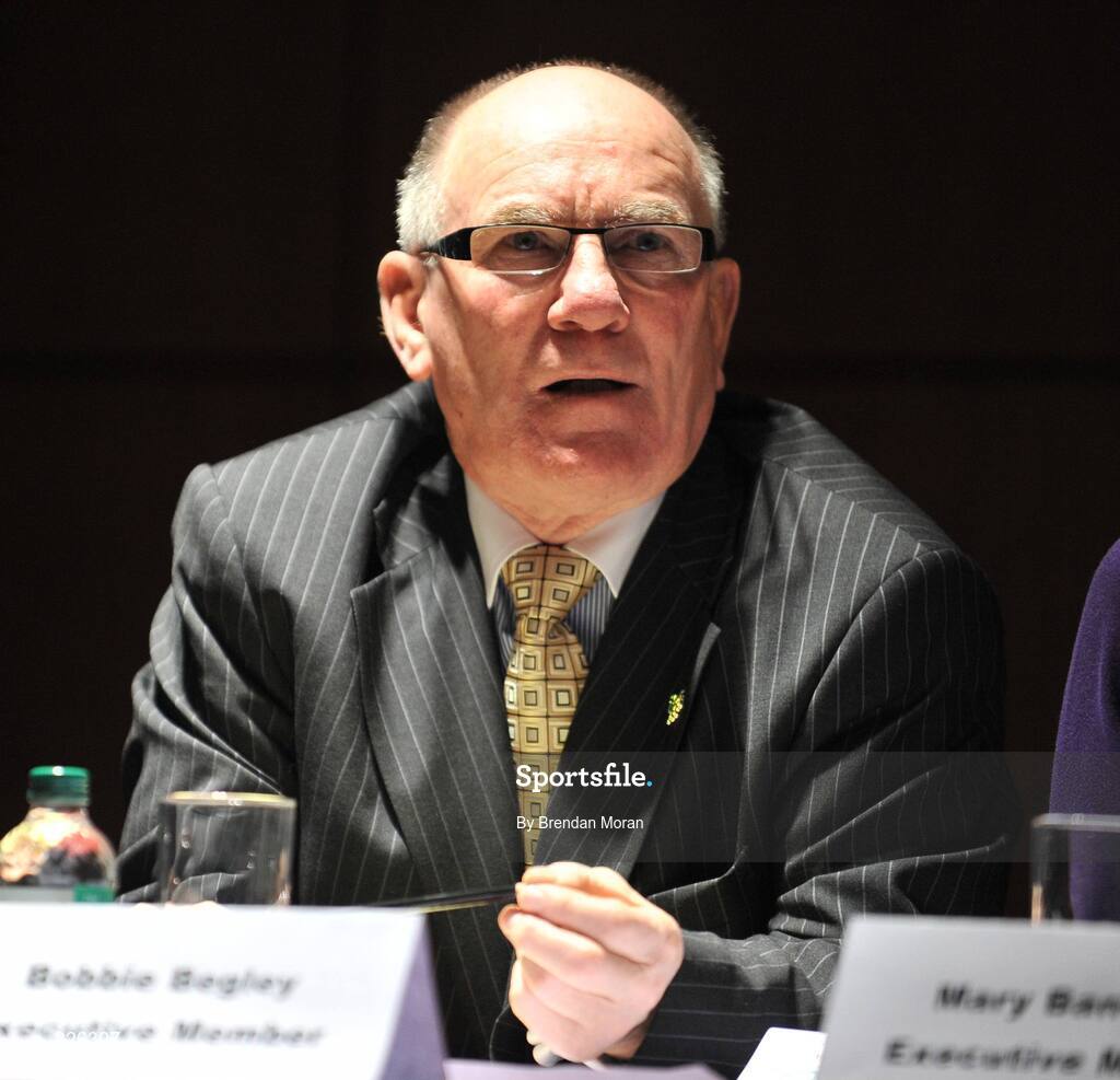 31 October 2008; Bobbie Begley, Executive Member of the Olympic Council of Ireland, during an Extraordinary General Meeting of the Olympic Council of Ireland. Croke Park, Dublin. Picture credit: Brendan Moran / SPORTSFILE
