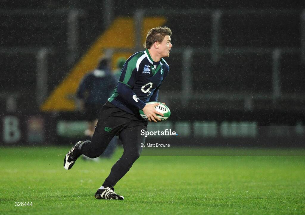 6 November 2008; Brian O'Driscoll in action during Ireland rugby squad training. Thomond Park, Limerick. Picture credit: Matt Browne / SPORTSFILE