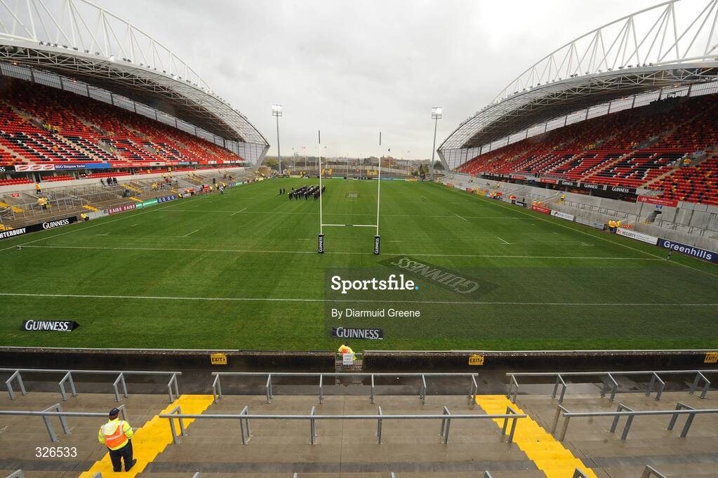 8 November 2008; A general view of Thomond Park. Guinness Autumn Internationals, Ireland v Canada, Thomond Park, Limerick. Picture credit: Diarmuid Greene / SPORTSFILE