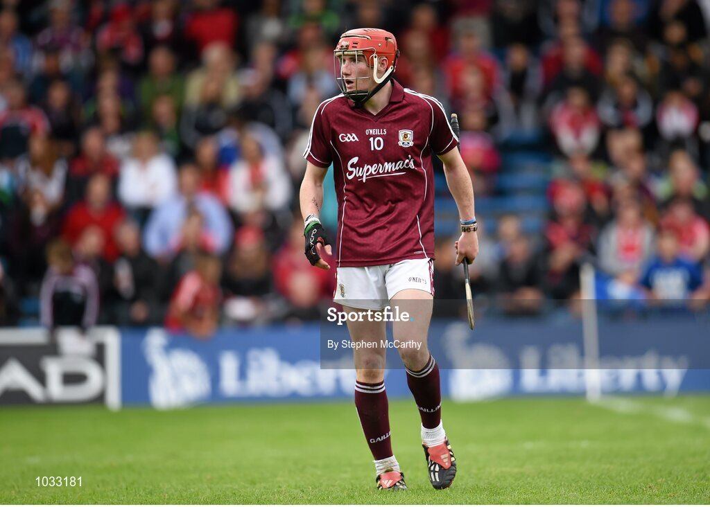 26 July 2015; Conor Whelan, Galway. GAA Hurling All-Ireland Senior Championship, Quarter-Final, Galway v Cork. Semple Stadium, Thurles, Co. Tipperary. Picture credit: Stephen McCarthy / SPORTSFILE