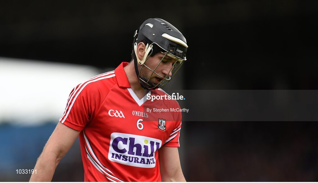 26 July 2015; Mark Ellis, Cork. GAA Hurling All-Ireland Senior Championship, Quarter-Final, Galway v Cork. Semple Stadium, Thurles, Co. Tipperary. Picture credit: Stephen McCarthy / SPORTSFILE