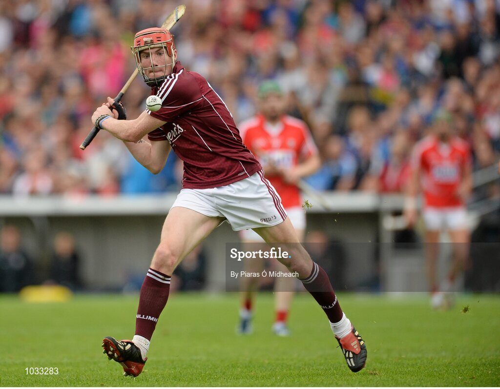 26 July 2015; Conor Whelan, Galway. GAA Hurling All-Ireland Senior Championship, Quarter-Final, Galway v Cork. Semple Stadium, Thurles, Co. Tipperary. Picture credit: Piaras Ó Mídheach / SPORTSFILE