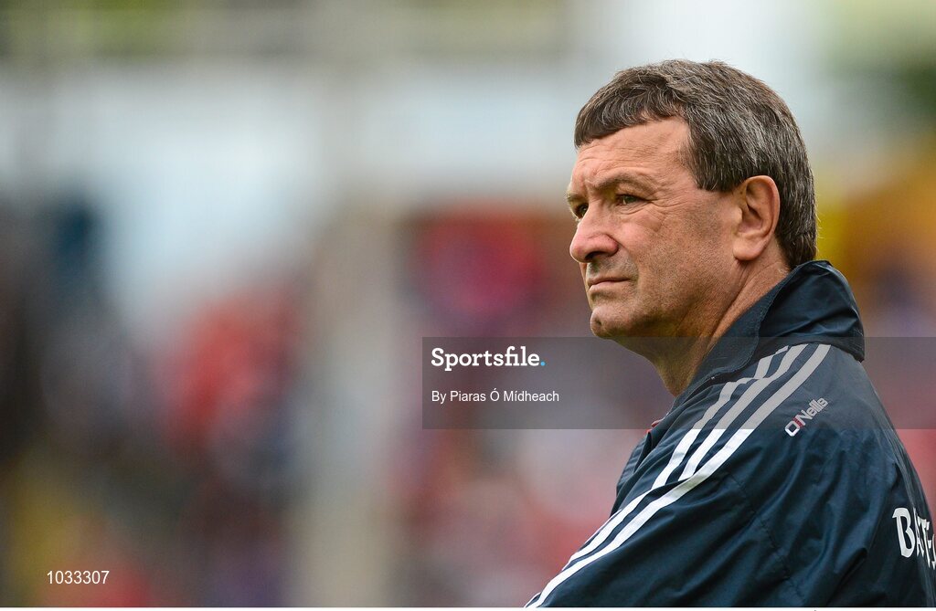 26 July 2015; Cork manager Jimmy Barry Murphy during the closing stages of the game. GAA Hurling All-Ireland Senior Championship, Quarter-Final, Galway v Cork. Semple Stadium, Thurles, Co. Tipperary. Picture credit: Piaras Ó Mídheach / SPORTSFILE