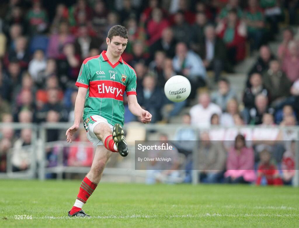 27 September 2008; Aidan Walsh, Mayo. ESB GAA Football All-Ireland Minor Championship Final Replay, Tyrone v Mayo, Pearse Park, Longford. Picture credit: Oliver McVeigh / SPORTSFILE