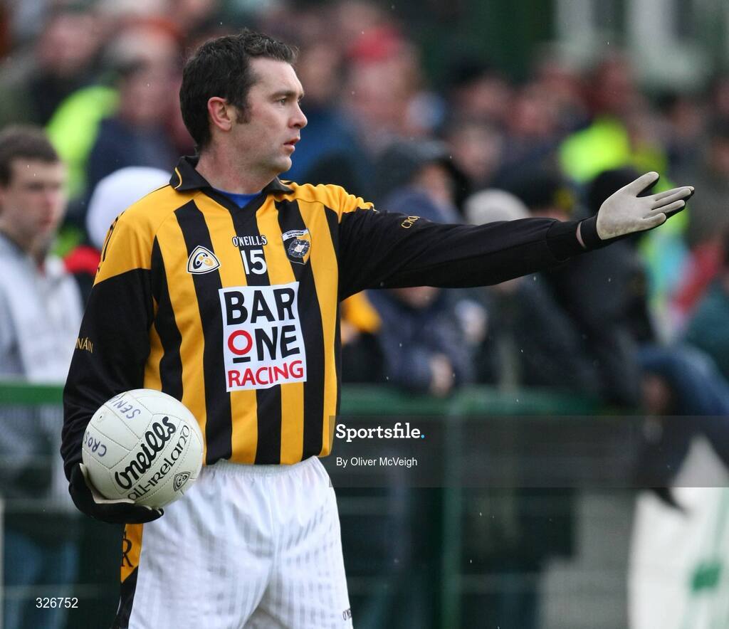 9 November 2008; Oisin McConville, Crossmaglen Rangers. AIB Ulster Senior Club Football Championship quarter-final, Crossmaglen Rangers v St Patrick's, St Oliver Plunkett Park, Crossmaglen, Co. Armagh. Picture credit: Oliver McVeigh / SPORTSFILE