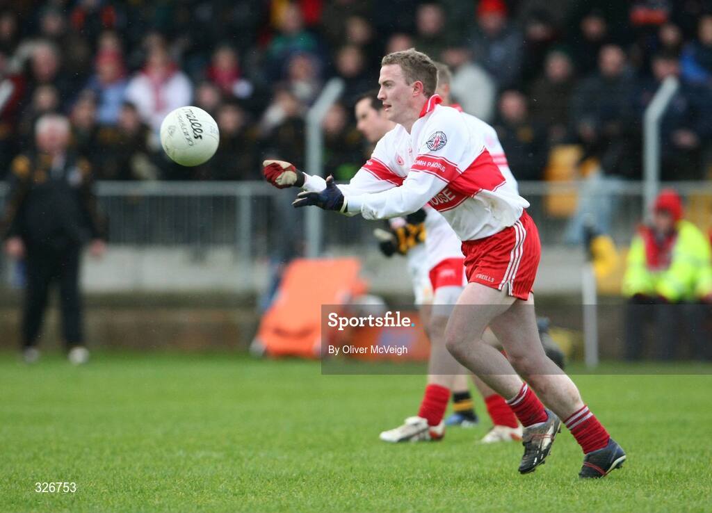 9 November 2008; Martin O'Reilly, St Patrick's. AIB Ulster Senior Club Football Championship quarter-final, Crossmaglen Rangers v St Patrick's, St Oliver Plunkett Park, Crossmaglen, Co. Armagh. Picture credit: Oliver McVeigh / SPORTSFILE