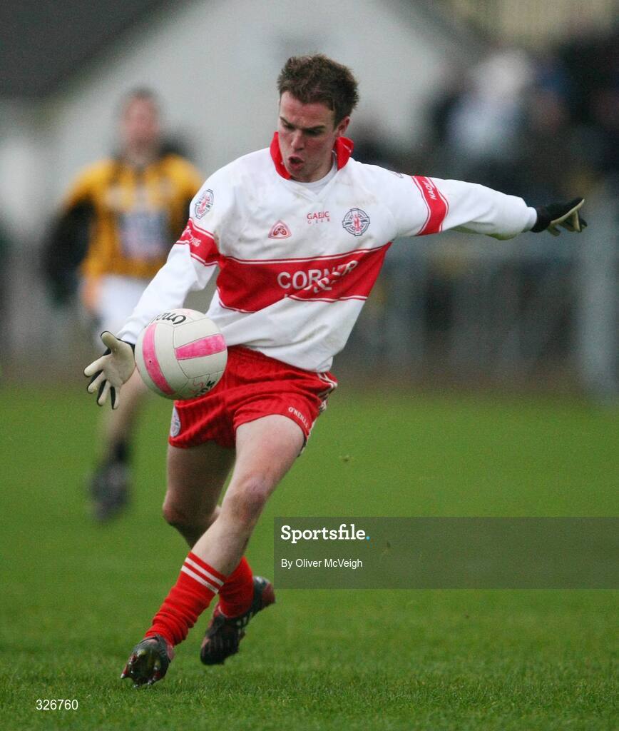 9 November 2008; Eamon Maguire, St Patrick's. AIB Ulster Senior Club Football Championship quarter-final, Crossmaglen Rangers v St Patrick's, St Oliver Plunkett Park, Crossmaglen, Co. Armagh. Picture credit: Oliver McVeigh / SPORTSFILE