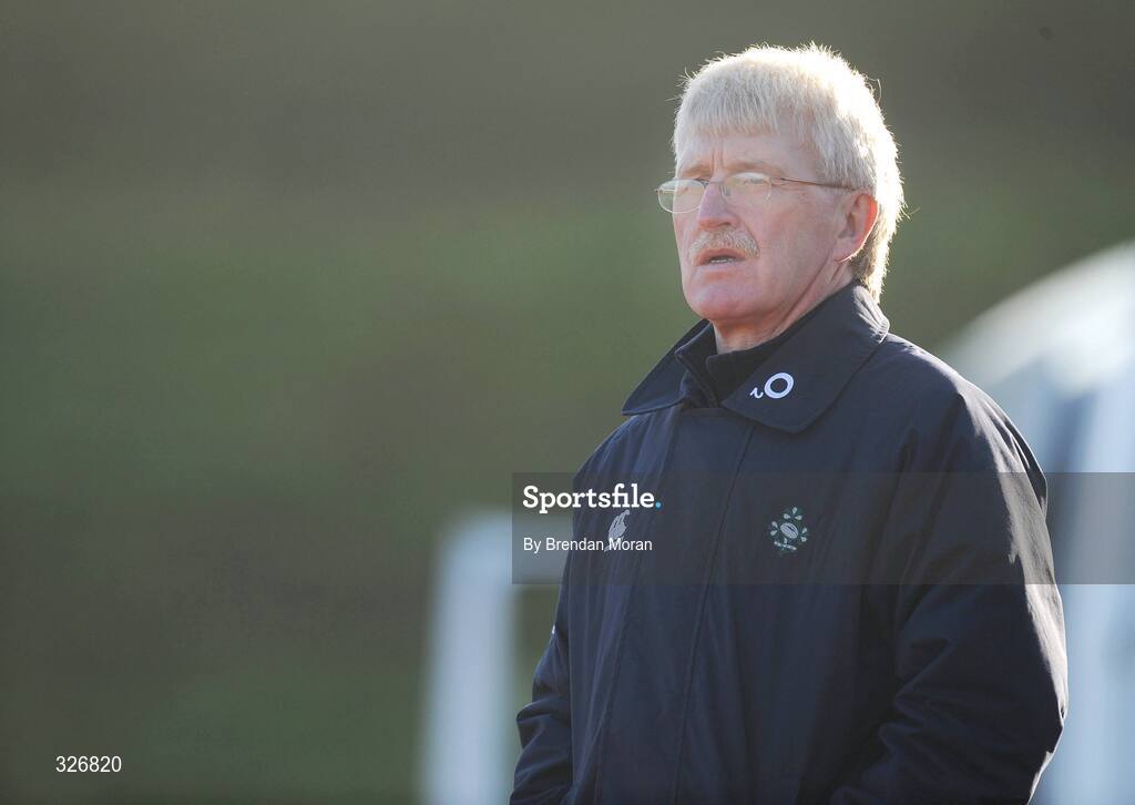 10 November 2008; Ireland team manager Paul McNaughton during rugby squad training. University of Limerick, Limerick. Picture credit: Brendan Moran / SPORTSFILE