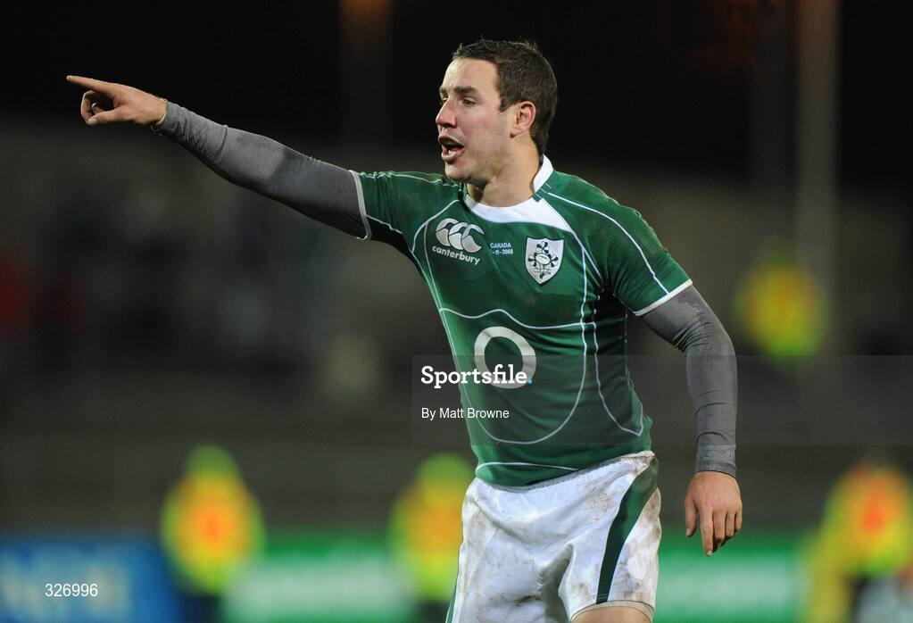 8 November 2008; Paddy Wallace, Ireland. Guinness Autumn Internationals, Ireland v Canada, Thomond Park, Limerick. Picture credit: Matt Browne / SPORTSFILE