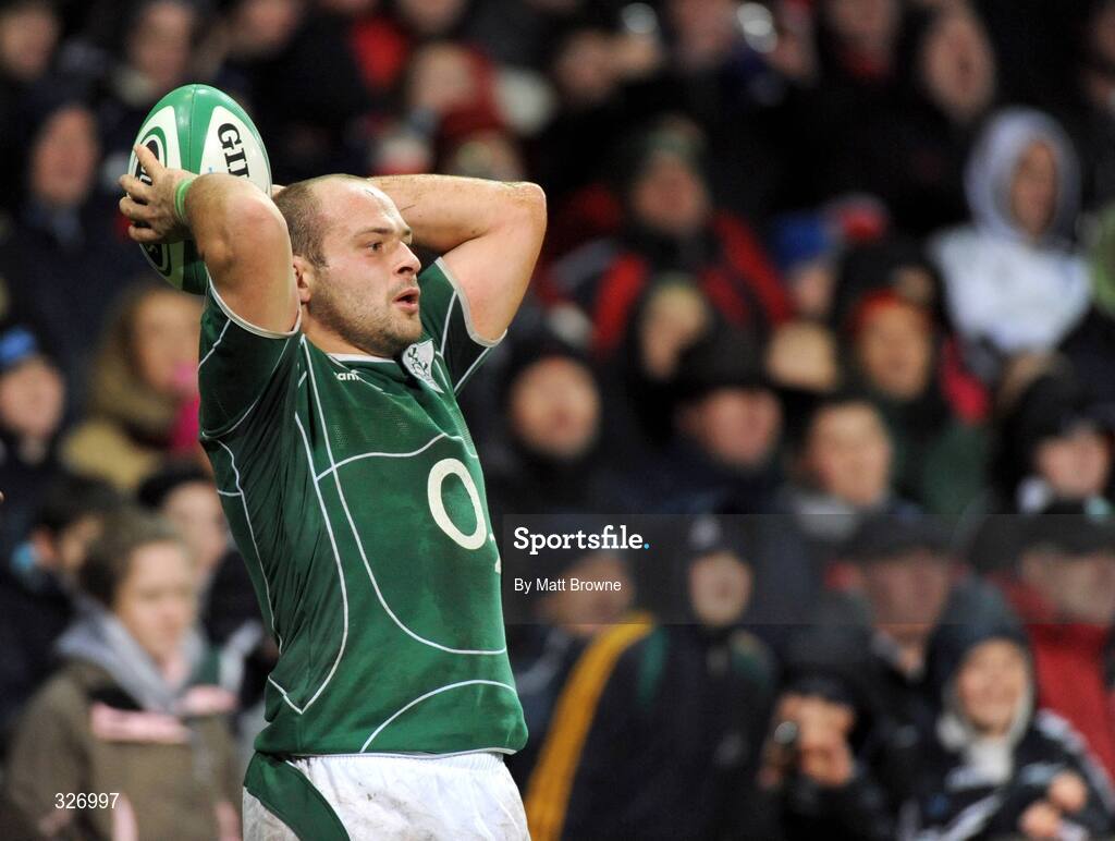 8 November 2008; Rory Best, Ireland. Guinness Autumn Internationals, Ireland v Canada, Thomond Park, Limerick. Picture credit: Matt Browne / SPORTSFILE
