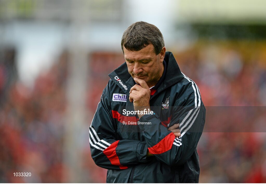 26 July 2015; A dejected Jimmy Barry Murphy near the end of the game. GAA Hurling All-Ireland Senior Championship, Quarter-Final, Galway v Cork. Semple Stadium, Thurles, Co. Tipperary. Picture credit: Dáire Brennan / SPORTSFILE