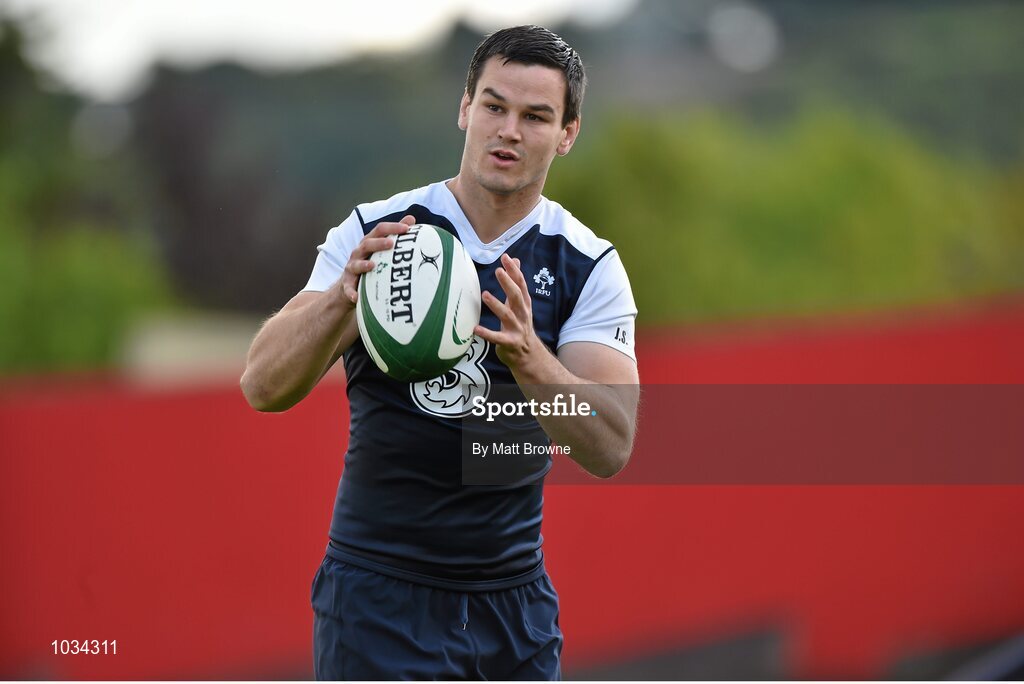 29 July 2015; Ireland's Jonathan Sexton in action during squad training. Irish Independent Park, Cork. Picture credit: Matt Browne / SPORTSFILE