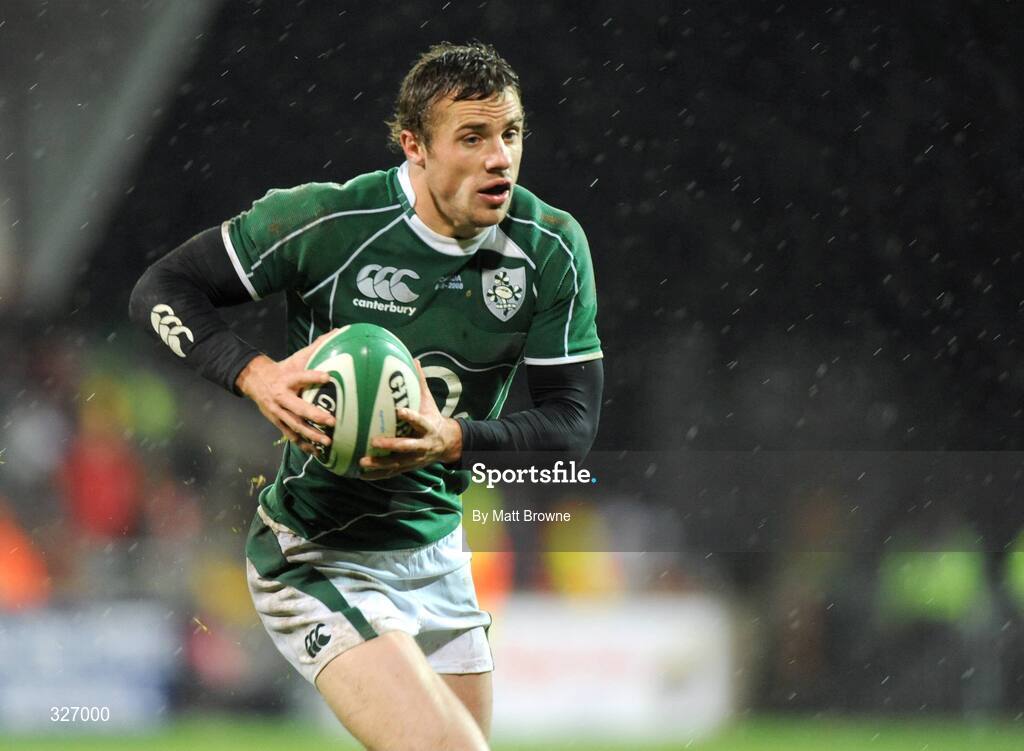 8 November 2008; Tommy Bowe, Ireland. Guinness Autumn Internationals, Ireland v Canada, Thomond Park, Limerick. Picture credit: Matt Browne / SPORTSFILE