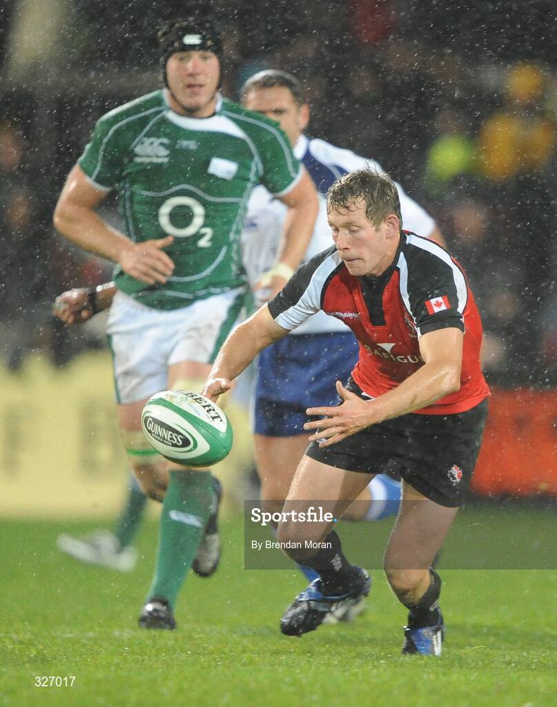 8 November 2008; Ander Monro, Canada. Guinness Autumn Internationals, Ireland v Canada, Thomond Park, Limerick. Picture credit: Brendan Moran / SPORTSFILE
