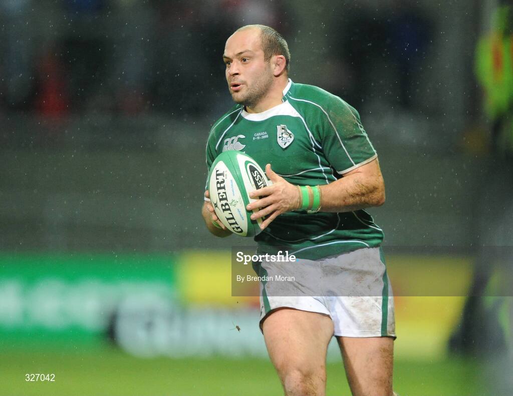8 November 2008; Rory Best, Ireland. Guinness Autumn Internationals, Ireland v Canada, Thomond Park, Limerick. Picture credit: Brendan Moran / SPORTSFILE