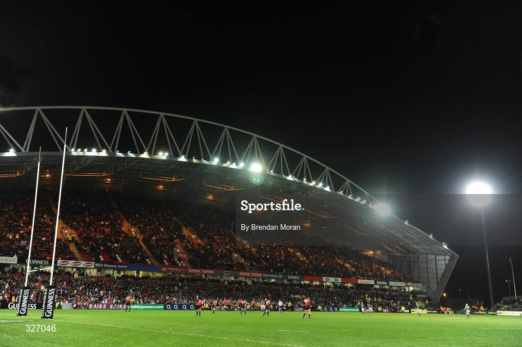 8 November 2008; A general view of Thomond Park. Guinness Autumn Internationals, Ireland v Canada, Thomond Park, Limerick. Picture credit: Brendan Moran / SPORTSFILE