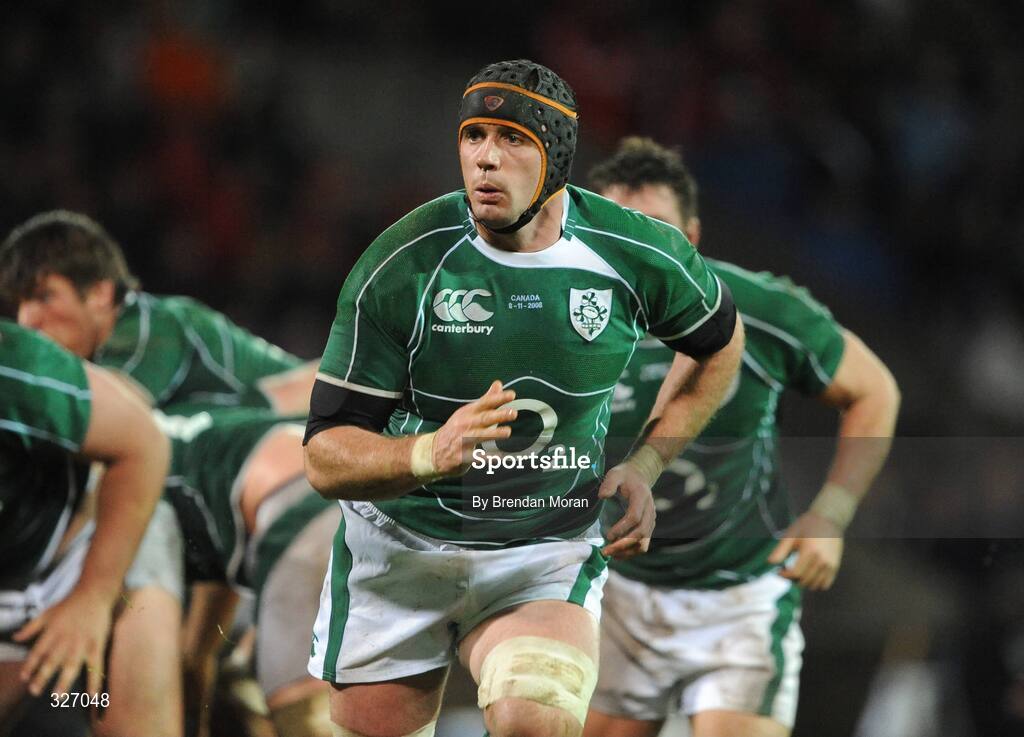 8 November 2008; Alan Quinlan, Ireland. Guinness Autumn Internationals, Ireland v Canada, Thomond Park, Limerick. Picture credit: Brendan Moran / SPORTSFILE
