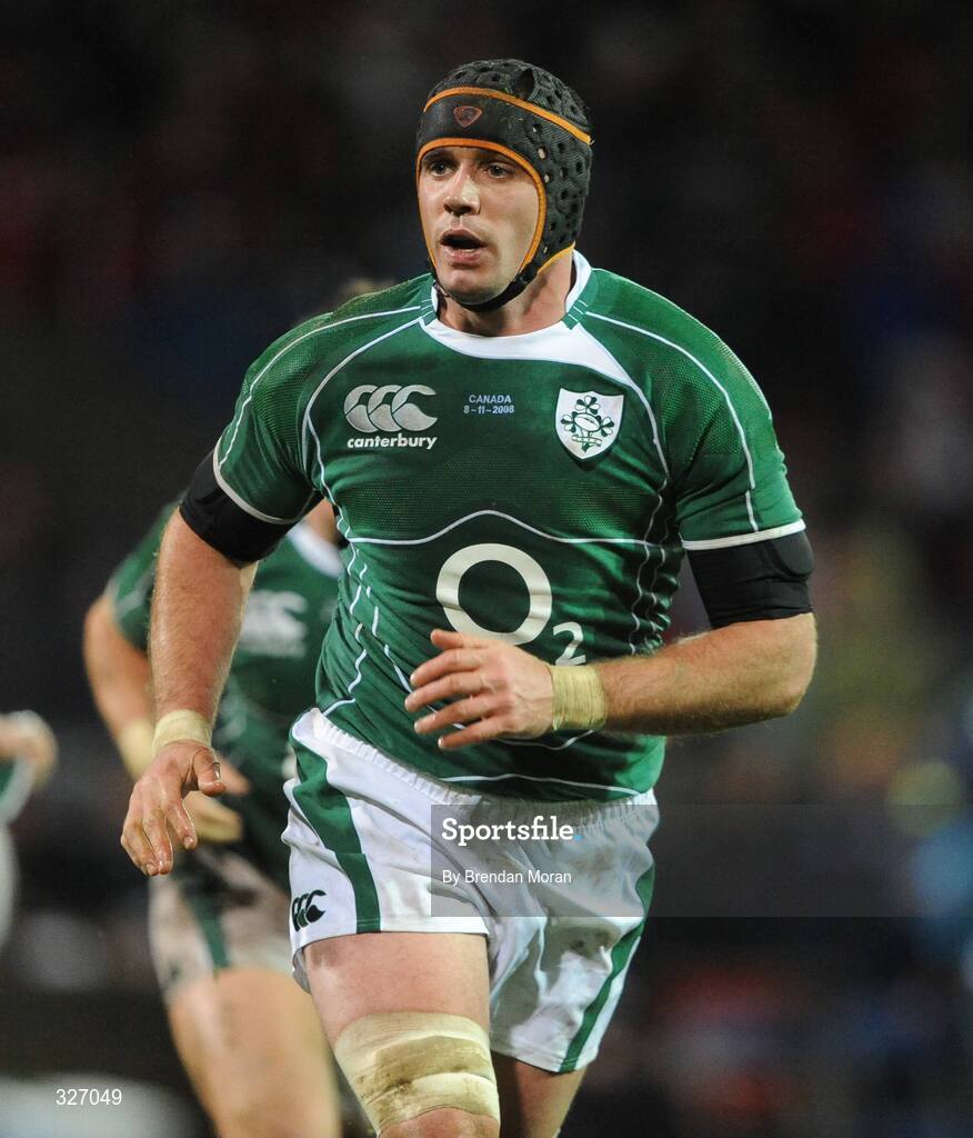 8 November 2008; Alan Quinlan, Ireland. Guinness Autumn Internationals, Ireland v Canada, Thomond Park, Limerick. Picture credit: Brendan Moran / SPORTSFILE