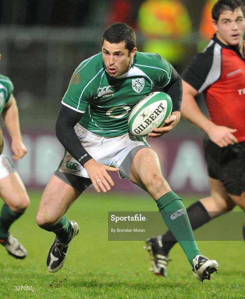 8 November 2008; Rob Kearney, Ireland. Guinness Autumn Internationals, Ireland v Canada, Thomond Park, Limerick. Picture credit: Brendan Moran / SPORTSFILE