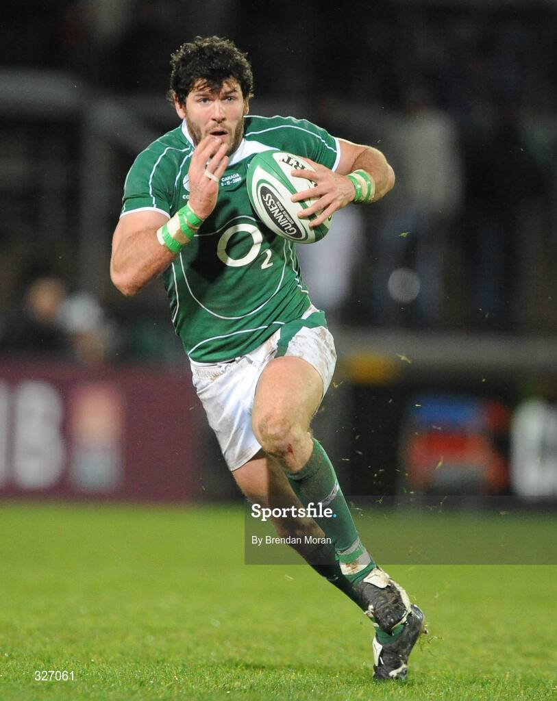 8 November 2008; Shane Horgan, Ireland. Guinness Autumn Internationals, Ireland v Canada, Thomond Park, Limerick. Picture credit: Brendan Moran / SPORTSFILE