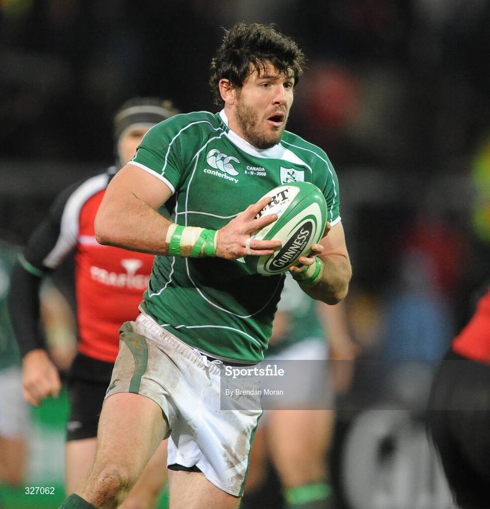 8 November 2008; Shane Horgan, Ireland. Guinness Autumn Internationals, Ireland v Canada, Thomond Park, Limerick. Picture credit: Brendan Moran / SPORTSFILE