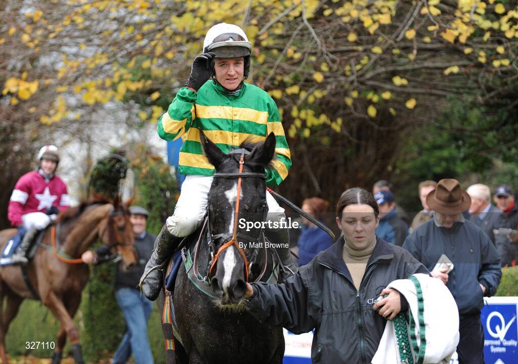 13 November 2008; Barry Geraghty on Glenfinn Captain, after winning the Clonmel Oil Steeplechase. Clonmel racecourse, Clonmel, Co. Tipperary. Picture credit: Matt Browne / SPORTSFILE