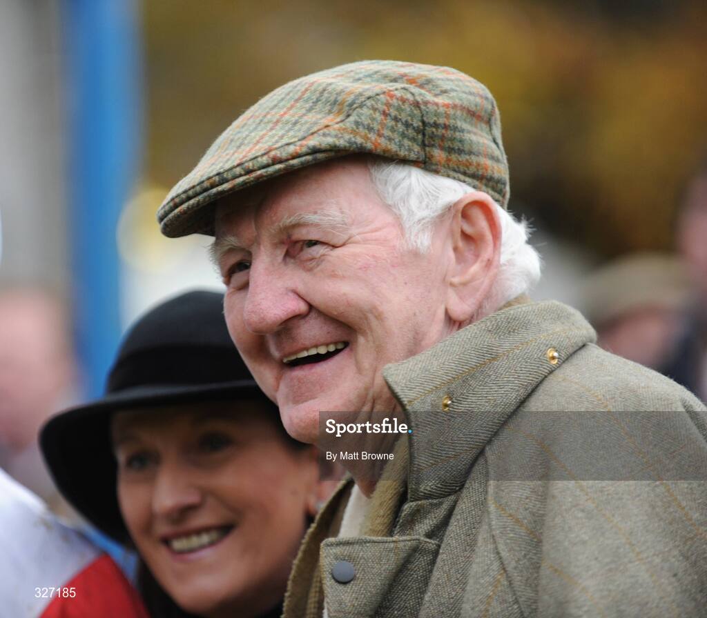 13 November 2008; Trainer Willie Harney who sent out Bohemian Lass to win the Europrean Breeders Fund TA Morris Memorial Mares Steeplechase. Clonmel racecourse, Clonmel, Co. Tipperary. Picture credit: Matt Browne / SPORTSFILE