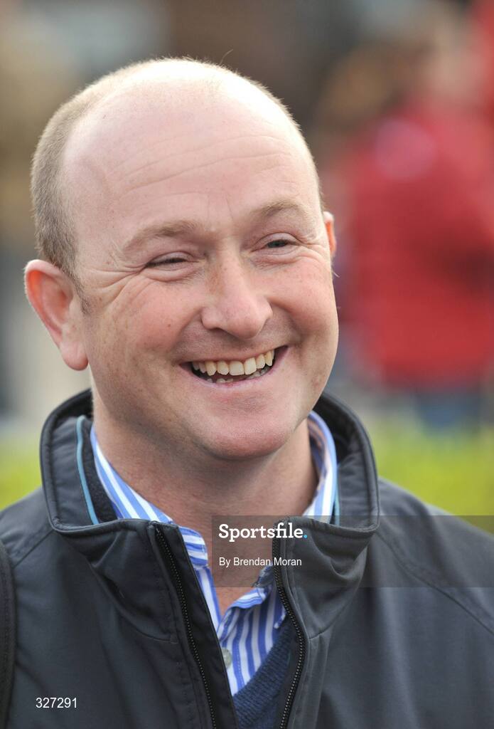 15 November 2008; Trainer Dusty Sheehy after he sent out Trafford Lad to win the A Space Cabins Florida Pearl Novice Steeplechase of €36,000. Horse Racing, Punchestown Racecourse, Co. Kildare. Picture credit: Brendan Moran / SPORTSFILE