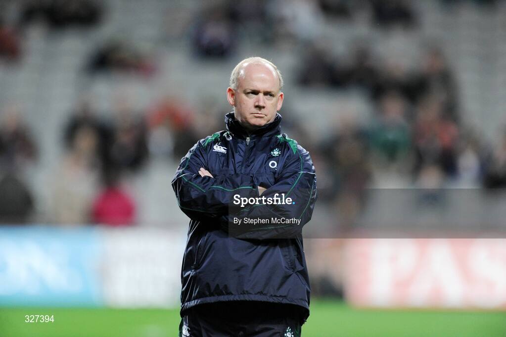 15 November 2008; Ireland head coach Declan Kidney. Guinness Autumn Internationals, Ireland v New Zealand, Croke Park, Dublin. Picture credit: Stephen McCarthy / SPORTSFILE
