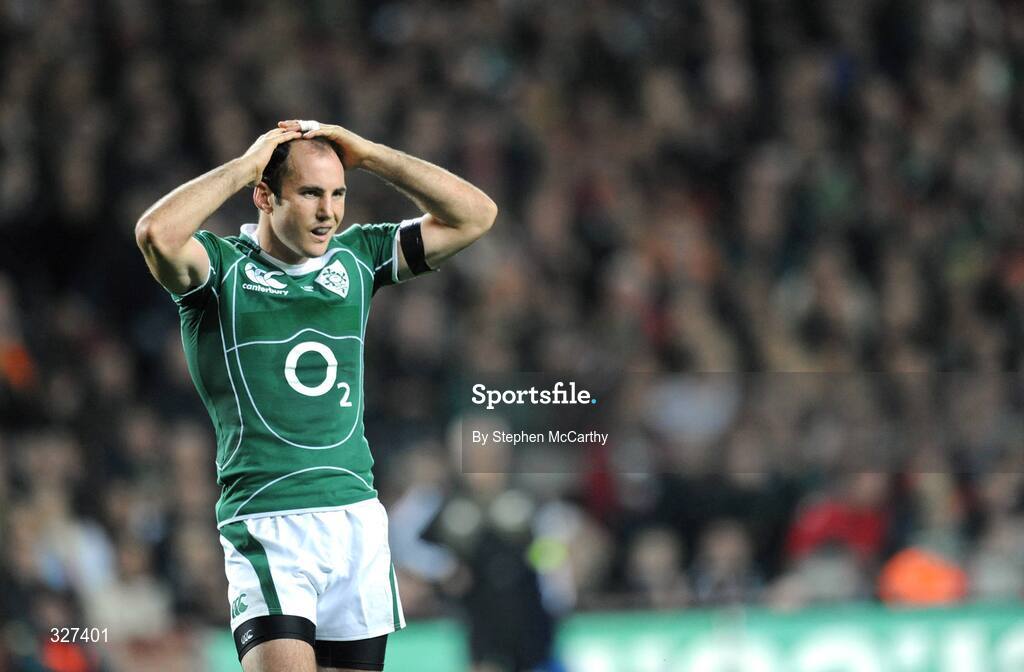 15 November 2008; Girvan Dempsey, Ireland. Guinness Autumn Internationals, Ireland v New Zealand, Croke Park, Dublin. Picture credit: Stephen McCarthy / SPORTSFILE